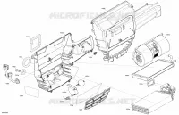 Behuizing Cabine - airconditioning unit