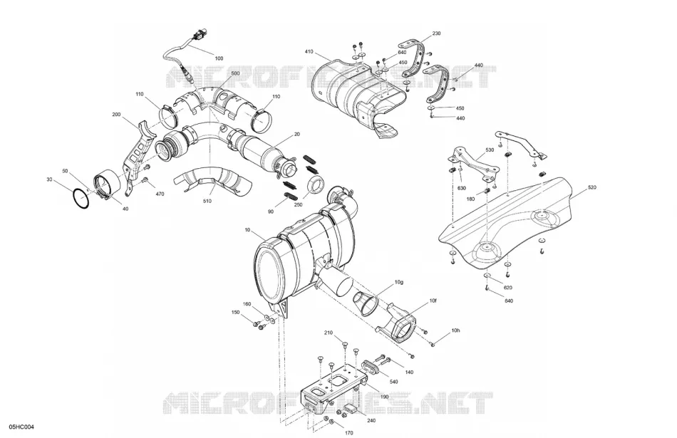 MOTOR - UITLAATSYSTEEM