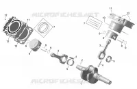 01- ROTAX - CRANKSHAFT, PISTONS AND CYLINDER