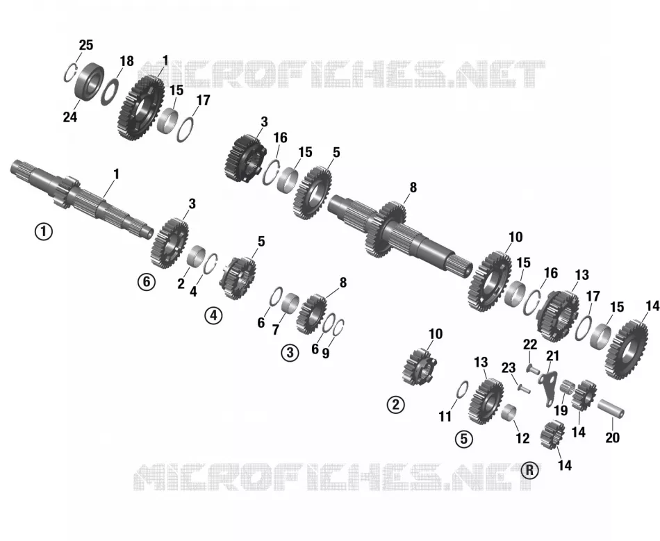 01- ROTAX - GEARBOX
