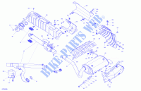 Motor   UITLAATSYSTEEM voor Can-Am RENEGADE X MR 1000R (VISCO-4LOK) 2021