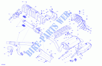 Motor   UITLAATSYSTEEM voor Can-Am RENEGADE X MR 1000R (VISCO-4LOK) 2021