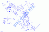 Motor   UITLAATSYSTEEM voor Can-Am OUTLANDER X MR 850 (VISCO-4LOK) 2021