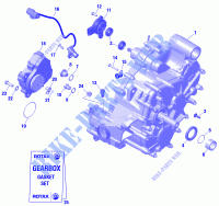 Versnellingsbak en componenten voor Can-Am OUTLANDER MAX 650 T 2020