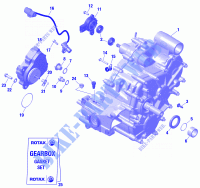 Versnellingsbak en componenten voor Can-Am RENEGADE X MR 1000R 2020