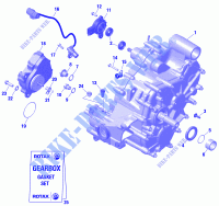 Versnellingsbak en componenten voor Can-Am OUTLANDER X MR 1000R 2020