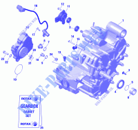 Versnellingsbak en componenten voor Can-Am OUTLANDER X XC 1000R 2020