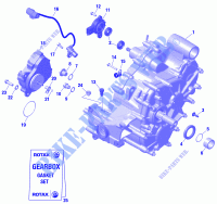 Versnellingsbak en componenten voor Can-Am RENEGADE X MR 1000R 2020