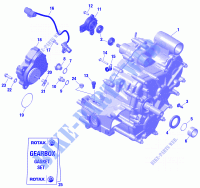Versnellingsbak en componenten voor Can-Am OUTLANDER MAX 6X6 650 2020