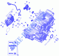 Versnellingsbak en componenten voor Can-Am OUTLANDER NORTH EDITION 850 2020