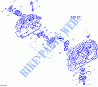 Motorsmering voor Can-Am OUTLANDER MAX 450 L 2015