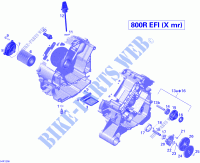 Motorsmering voor Can-Am OUTLANDER X MR 800R 2012