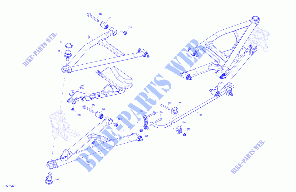 VOORWIELOPHANGING voor Can-Am SPYDER F3 S SPECIAL SERIES (BUILT AFTER 09/2020) 2021