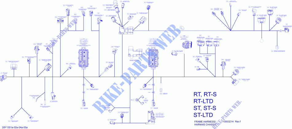 Frame harnas voor Can-Am SPYDER ST LIMITED SE5 2013