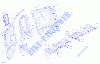 Carrosserie   brandmuur voor Can-Am MAVERICK MAX TURBO RR X RS 2021