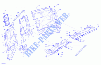 Carrosserie   brandmuur voor Can-Am MAVERICK MAX TURBO RR X RS 2021