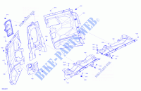 Carrosserie   brandmuur voor Can-Am MAVERICK MAX TURBO R DS 2021