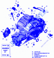 Versnellingsbak en componenten voor Can-Am DEFENDER MAX HD8 2019